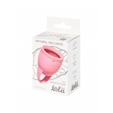 Розовая менструальная чаша Magnolia - 15 мл. фото 2