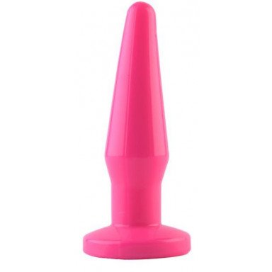 Розовая анальная втулка POPO Pleasure - 12,1 см., фото