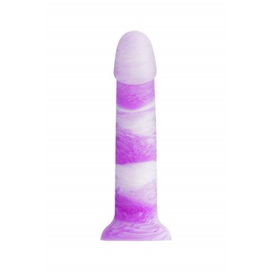 Фиолетовый фаллоимитатор Neil - 18 см., фото