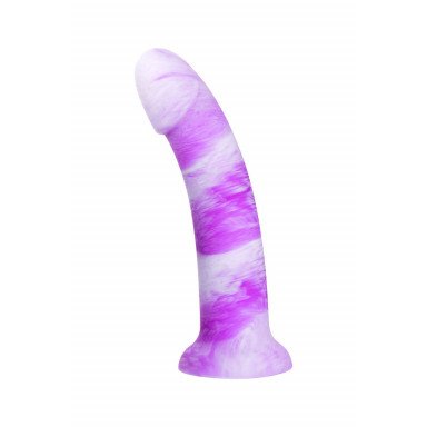 Фиолетовый фаллоимитатор Neil - 18 см. фото 3