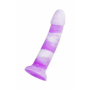 Фиолетовый фаллоимитатор Neil - 18 см. фото 4