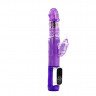 Фиолетовый вибратор хай-тек Butterfly Prince - 24 см., фото