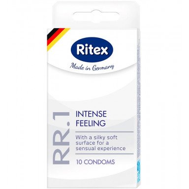 Классические презервативы RITEX INTENSE FEELING - 10 шт., фото