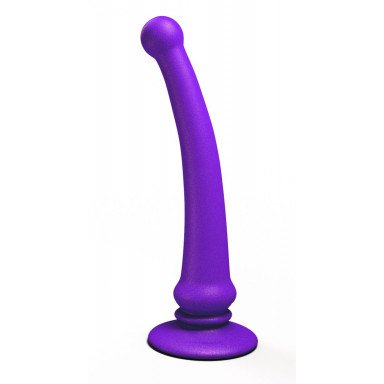 Фиолетовый анальный стимулятор Rapier Plug - 15 см., фото