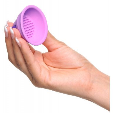 Фиолетовые виброприсоски-стимуляторы на соски Vibrating Nipple фото 2
