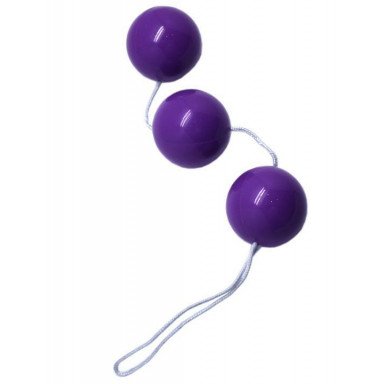 Фиолетовые тройные вагинальные шарики, фото