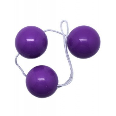 Фиолетовые тройные вагинальные шарики фото 2