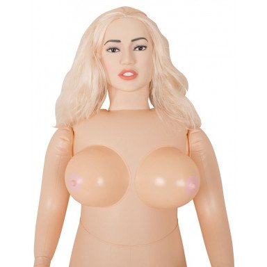 Надувная секс-кукла с анатомическим лицом и конечностями Juicy Jill фото 3