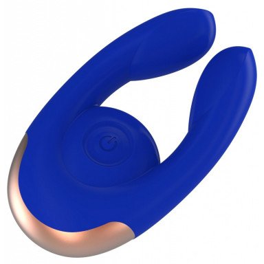 Синий клиторальный стимулятор Fancy - 9,8 см. фото 2