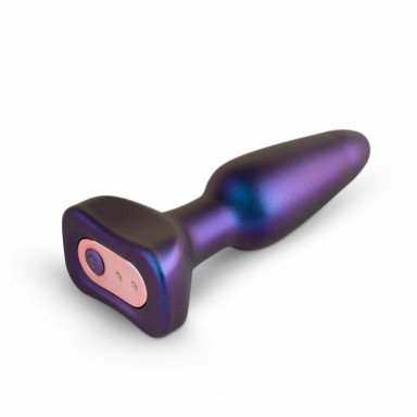 Фиолетовая анальная вибропробка Space Force - 13,9 см. фото 2