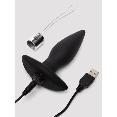 Черная вибровтулка Relentless Vibrations Remote Control Butt Plug - 11,4 см. фото 3
