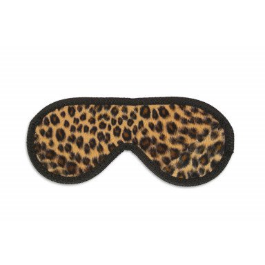 Закрытая маска леопардовой расцветки, фото
