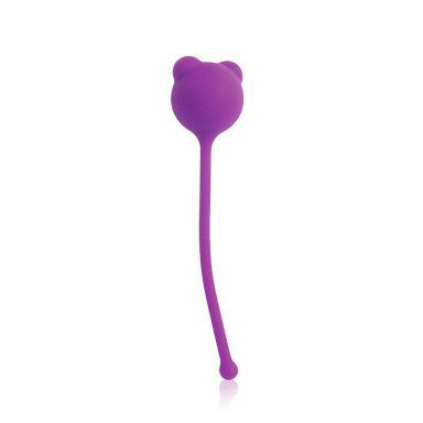 Фиолетовый вагинальный шарик с ушками Cosmo, фото