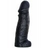 Чёрный фаллоимитатор-гигант DESPOT - 28 см., фото
