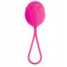 Розовый вагинальный шарик с петелькой для извлечения, фото