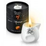 Массажная свеча с ароматом персика Bougie Massage Gourmande Pêche - 80 мл., фото