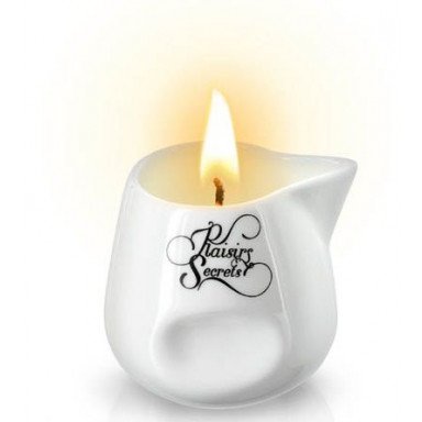 Массажная свеча с ароматом персика Bougie Massage Gourmande Pêche - 80 мл. фото 3