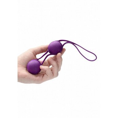 Фиолетовые вагинальные шарики Geisha со шнурком фото 4