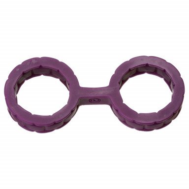 Фиолетовые силиконовые наручники Style Bondage Silicone Cuffs Small, фото