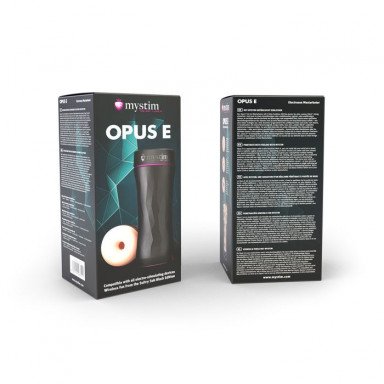 Мастурбатор-анус Opus E Donut с возможностью подключения электростимуляции фото 6