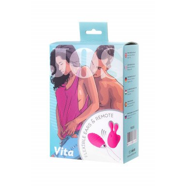 Розовый набор VITA: вибропуля и вибронасадка на палец фото 9