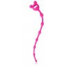Розовая анальная цепочка-елочка - 23 см., фото