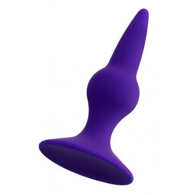 Фиолетовая анальная втулка Klapsy - 10,5 см., фото