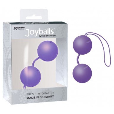 Фиолетовые вагинальные шарики Joyballs Trend фото 2