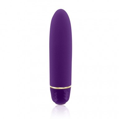 Фиолетовая вибропуля Classique Vibe - 12 см., фото