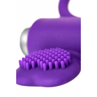 Фиолетовое виброкольцо с ресничками JOS PERY фото 9