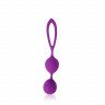 Фиолетовые двойные вагинальные шарики Cosmo, фото