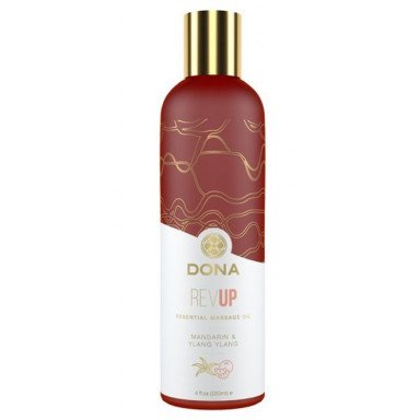 Массажное масло Essential Massage Oil с ароматом мандарина и иланг-иланга - 120 мл., фото