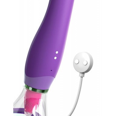 Фиолетовый вакуумный клиторальный стимулятор Her Ultimate Pleasure фото 6