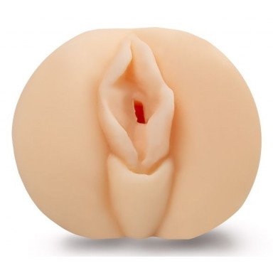 Телесный мастурбатор-вагина из био-кожи фото 3