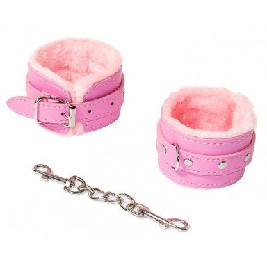 Розовые наручники Calm, фото