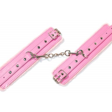 Розовые наручники Calm фото 3