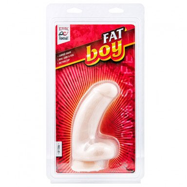 Изогнутый дилдо Fat Boy - 17 см. фото 3