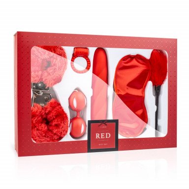 Эротический набор I Love Red Couples Box, фото