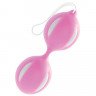 Розово-белые вагинальные шарики, фото