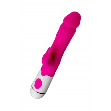 Розовый вибратор A-Toys Mist - 25,4 см. фото 4
