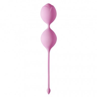 Розовые вагинальные шарики Fleur-de-lisa фото 3