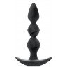 Черная витая пробка-елочка с ограничителем - 16 см., фото