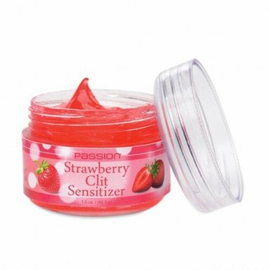 Гель для стимуляции клитора Passion Strawberry Clit Sensitizer - 45,5 гр., фото