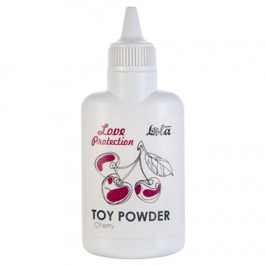 Пудра для игрушек Love Protection с ароматом вишни - 30 гр., фото