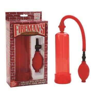 Красная вакуумная помпа Firemans Pump фото 2