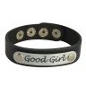 Кожаный браслет Good Girl, фото