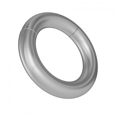 Серебристое магнитное кольцо-утяжелитель, фото