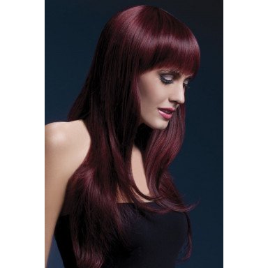 Бордовый парик Sienna, фото