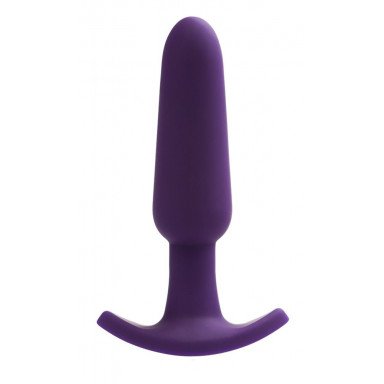 Фиолетовая анальная вибровтулка VeDO Frisky Bunny - 12,8 см., фото