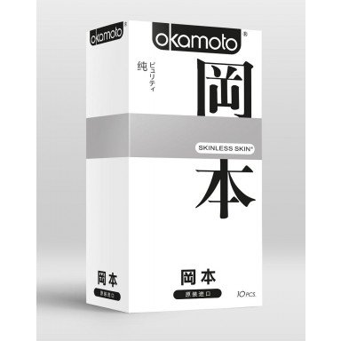Презервативы OKAMOTO Skinless Skin Purity - 10 шт., фото